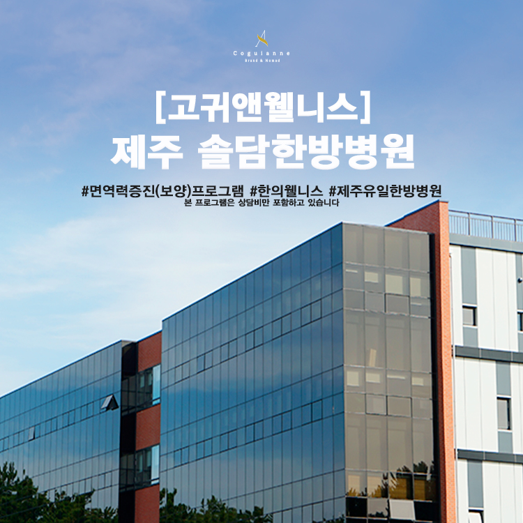 [제주] 솔담한방병원 면역력증진(보양)프로그램